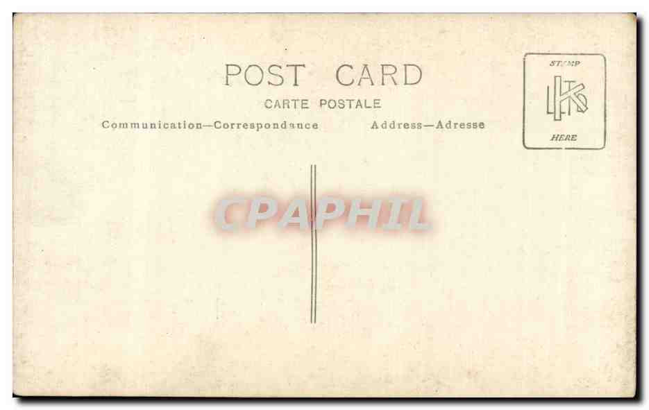 CARTE PHOTO Fantaisie - Couple - CPA  — Rückseite