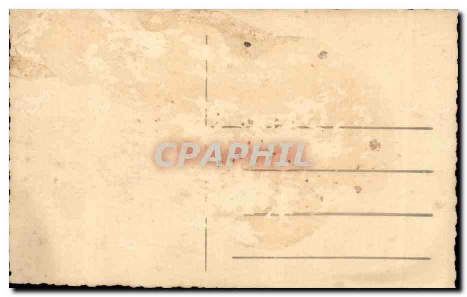 CARTE PHOTO Fantaisie - couple - Relaxed couple standing on steps - CPA  — Rückseite