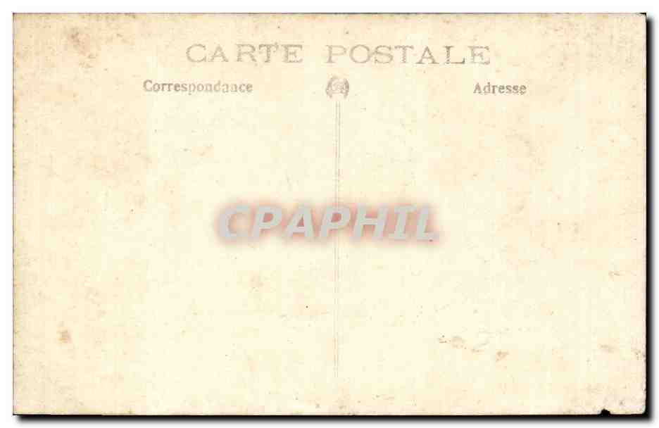CARTE PHOTO Fantaisie - couple - wedding - marriage - bride - groom - CPA  — Rückseite