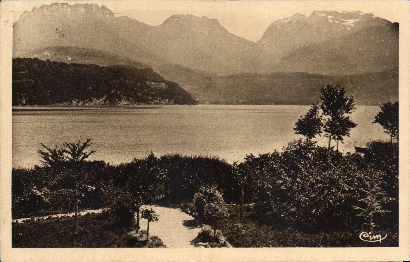 Saint Jorioz - Lac d'Annecy - Vue Generale - CPA 
