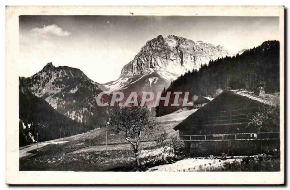 La Chiapelle (Haute-Savoie) — Les Cornettes de Bise (2.438 m) — Éditions R. Brunaud, Lyon