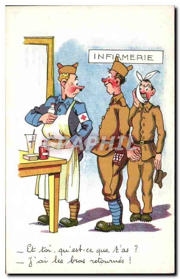 Infermeria — Soldati in uniforme