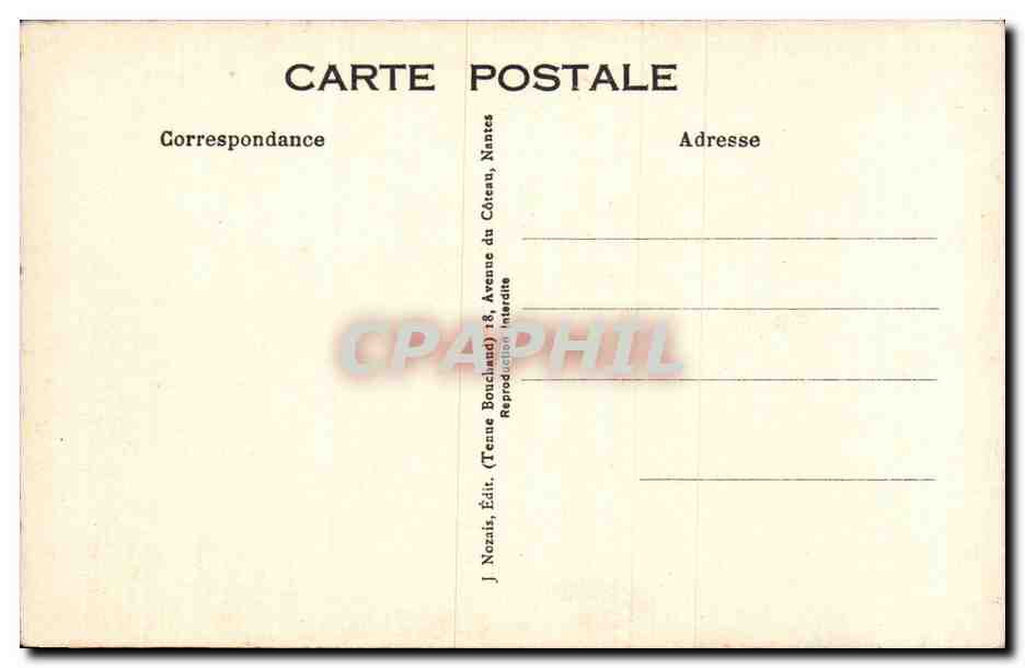 L'APPEL — scène militaire humoristique — J. Nozais, Édit. Nantes — Reverso