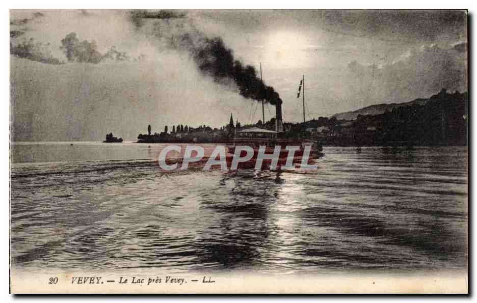 Vevey — Le Lac près Vevey — LL