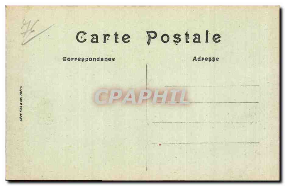 CPA Dieppe Les tourelles et le chateau — Rückseite