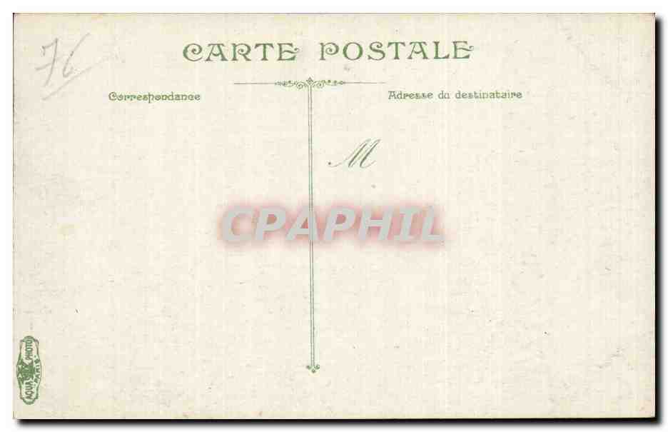 CPA Dieppe Le casino — Verso