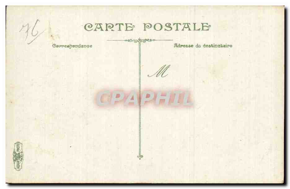 CPA Dieppe Gare maritime — Verso