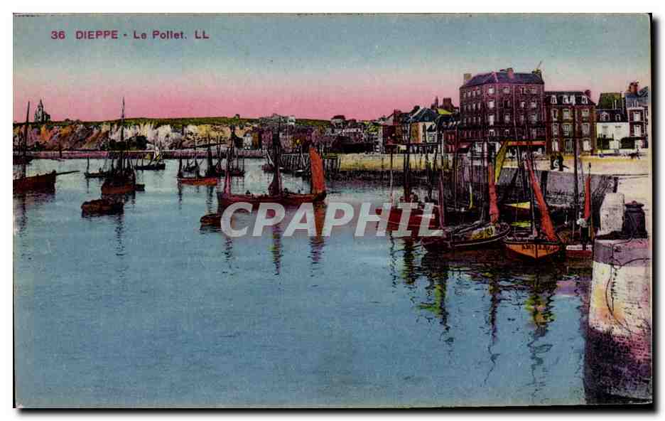 CPA Dieppe Le Pollet