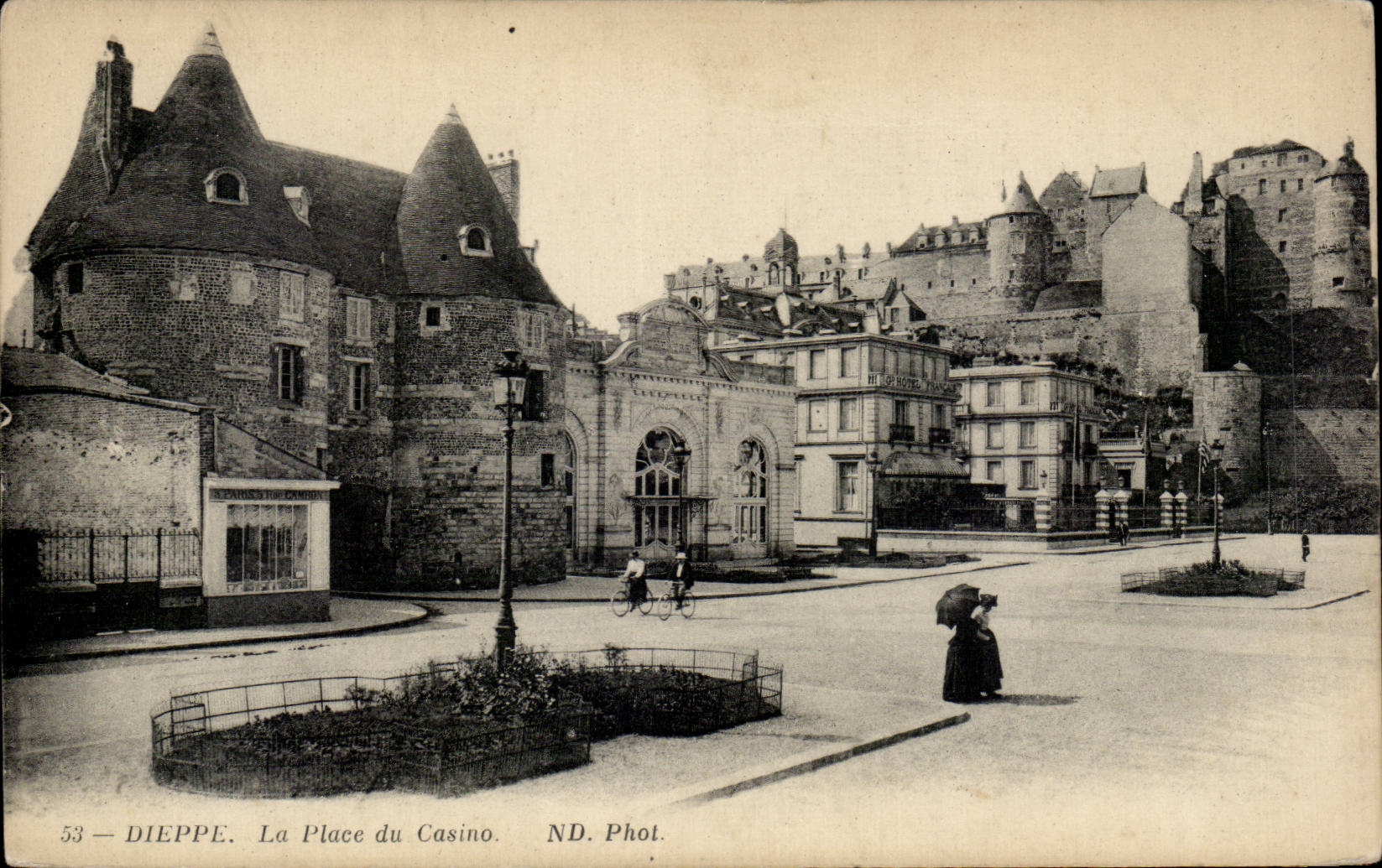 CPA Dieppe La place du casino