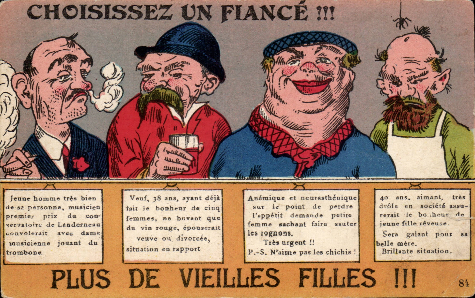 Choisissez un fiancé !!! — J. Nozais, Édit. (Tenue Bonchamp, 84)