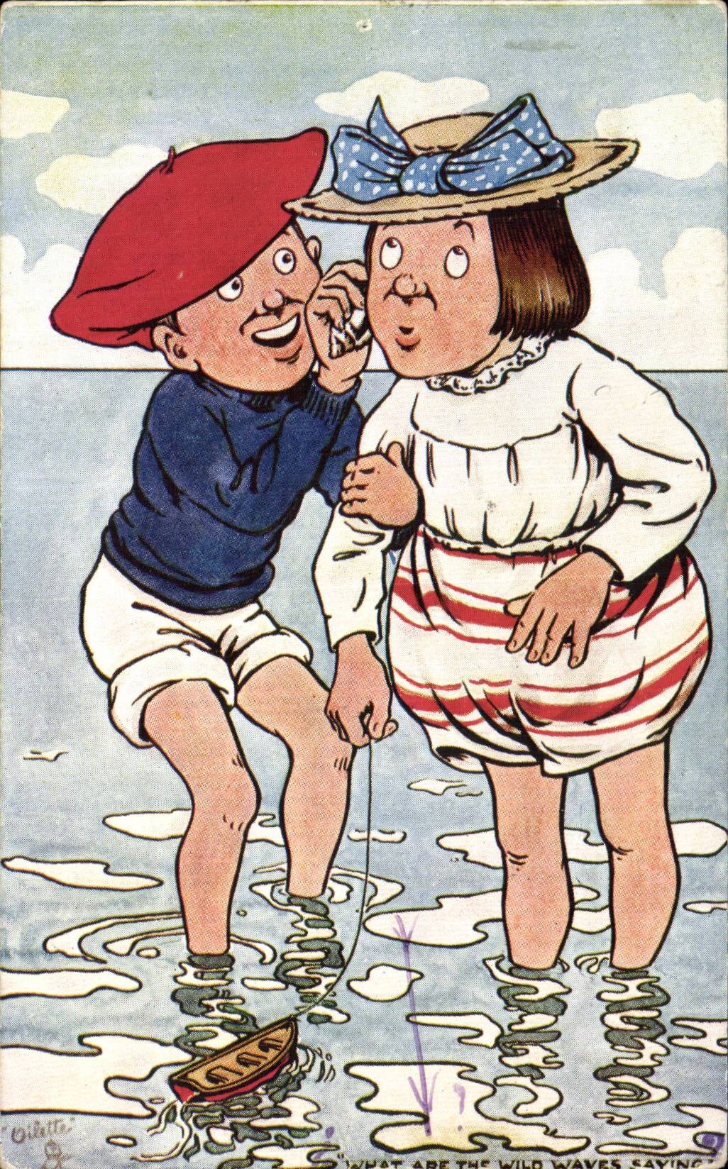 CPA Fantaisie Enfants