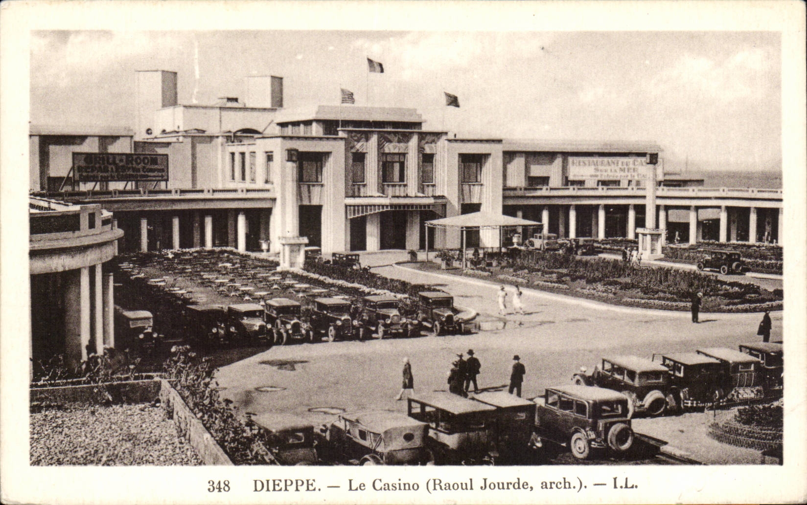 CPA Dieppe Le casino (Raoul Jourde)