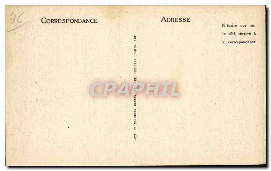 CPA Dieppe L'entree du casino — Rückseite