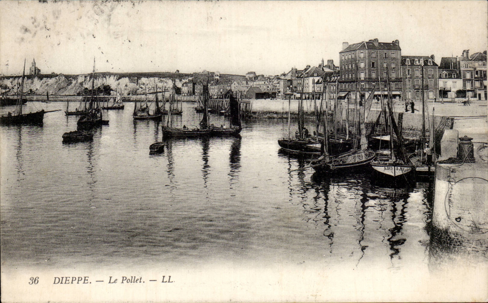 CPA Dieppe Le Pollet