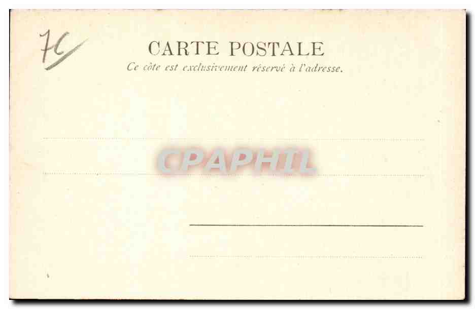 CPA Dieppe Porte du pont d'Ouest — Rückseite