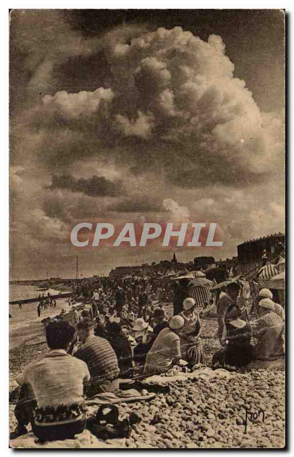 CPA Dieppe La plage