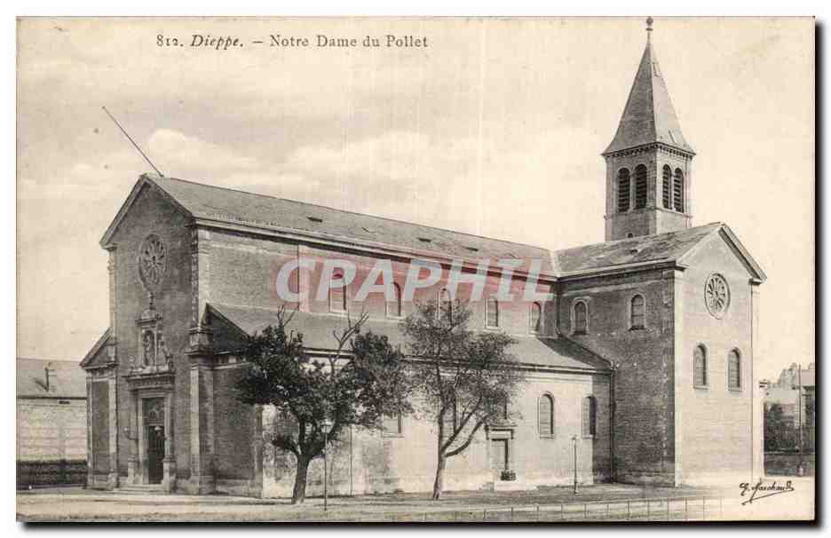 CPA Dieppe Notre Dame du Pollet