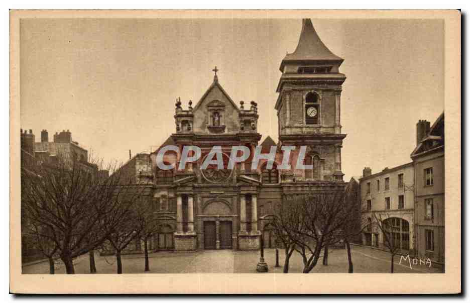 CPA Dieppe L'eglise Saint Remy portail Louis XIII