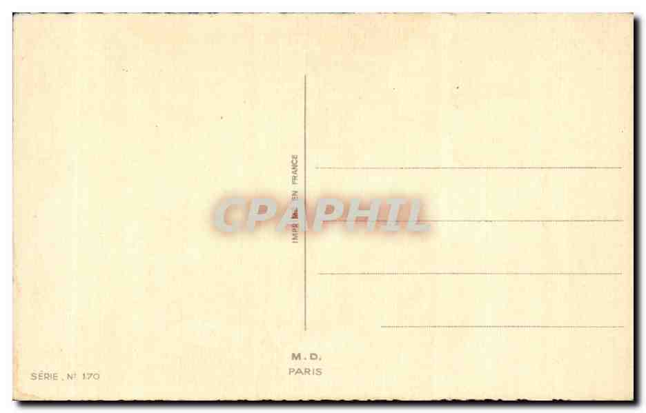 CPA Fantaisie Humour Vidangeur — Verso