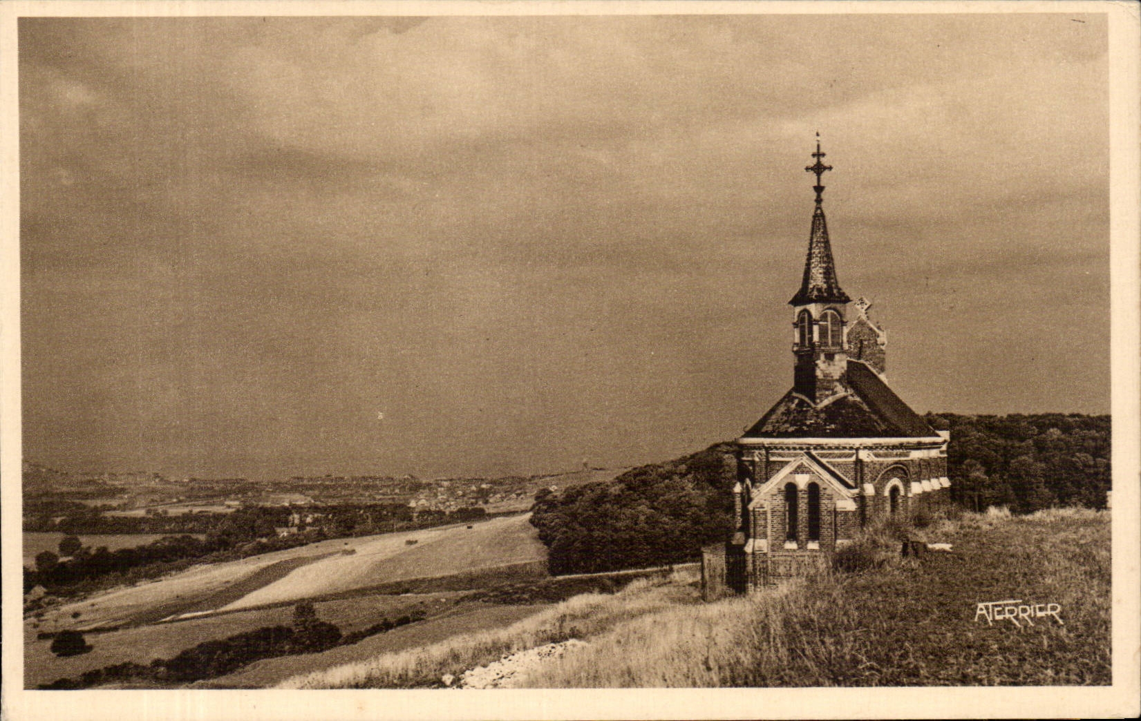CPA Eu La chapelle Saint Laurent