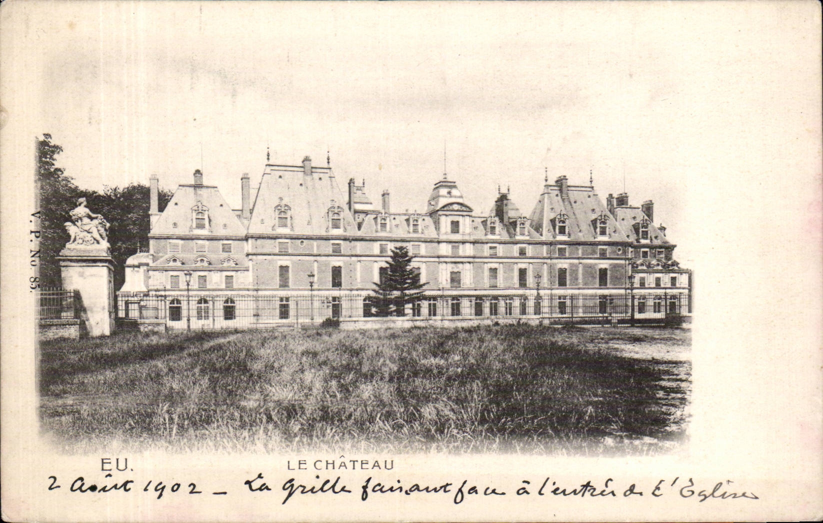 CPA Eu Le chateau