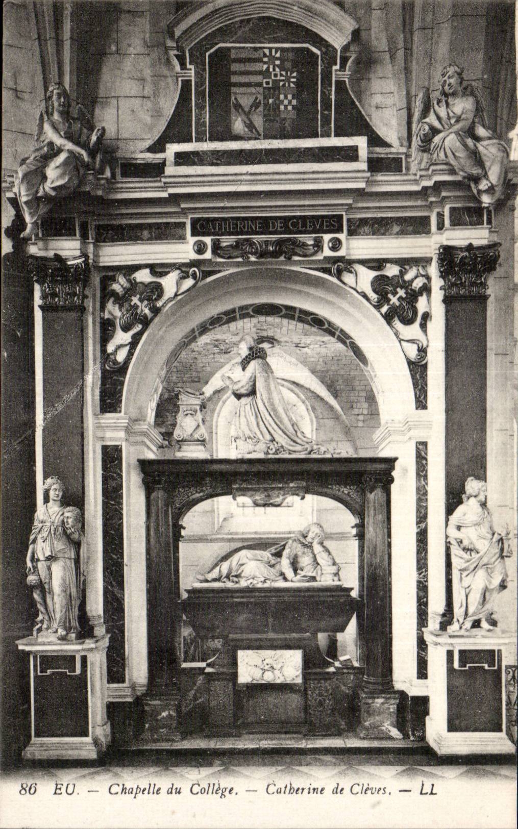 CPA Eu Chapelle du college Catherine de Cleves