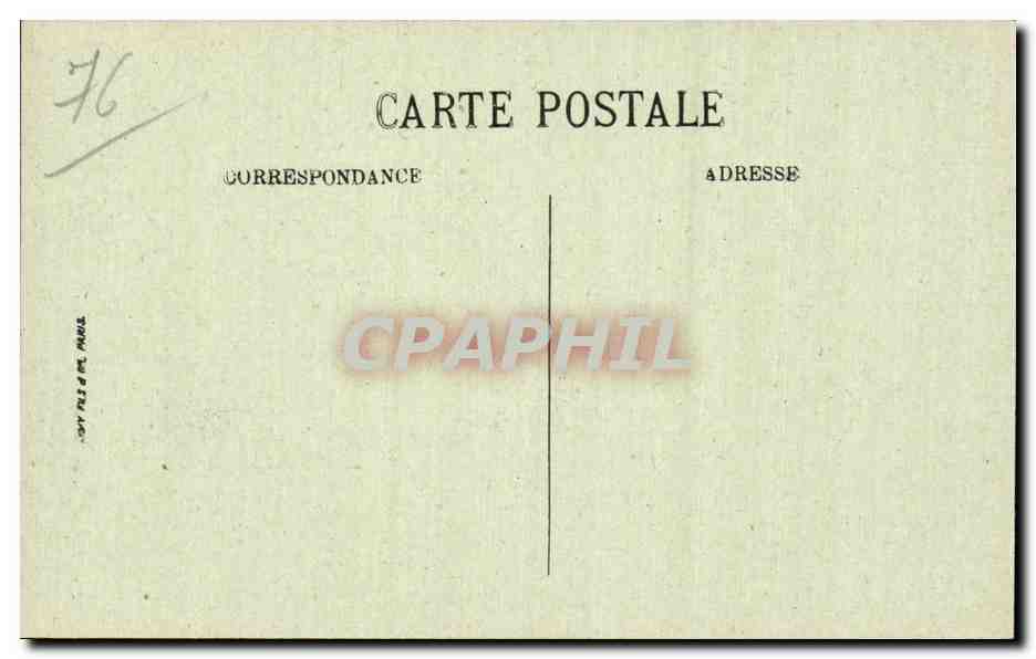 CPA Eu Interieur de l'eglise Un bas cote — Rückseite