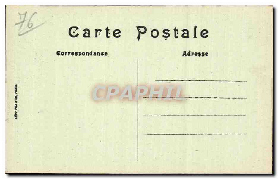 CPA Eu Tombeau de Philippe d'Artois (1397) dans la crypte de l'eglise Notre Dame — Rückseite