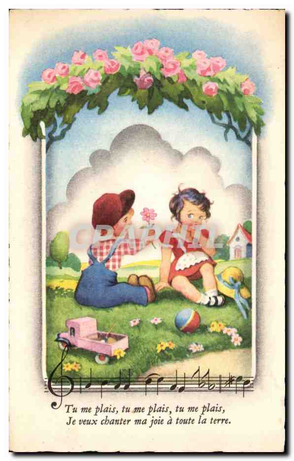 CPA Fantaisie Enfants 