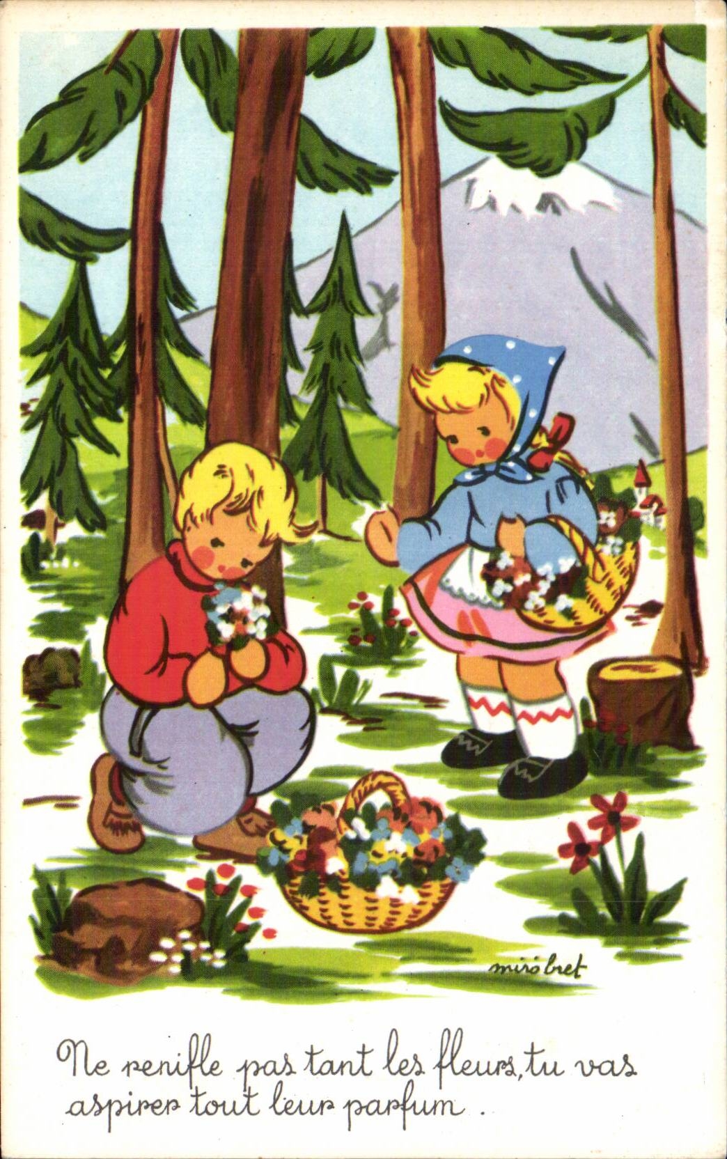 CPA Fantaisie Enfants