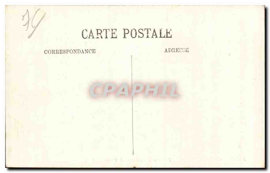 CPA Eu Chapelle du college Tombeau de Catherine de Cleves — Rückseite