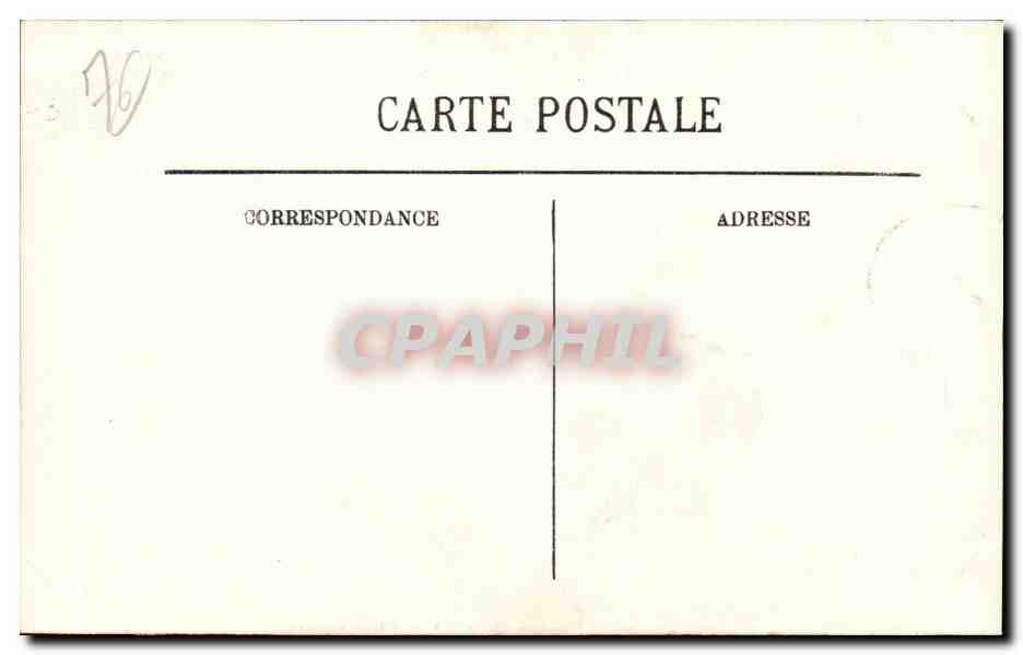 CPA Eu Tombeau de Philippe d'Artois dans la crypte de l'eglise Notre Dame — Rückseite