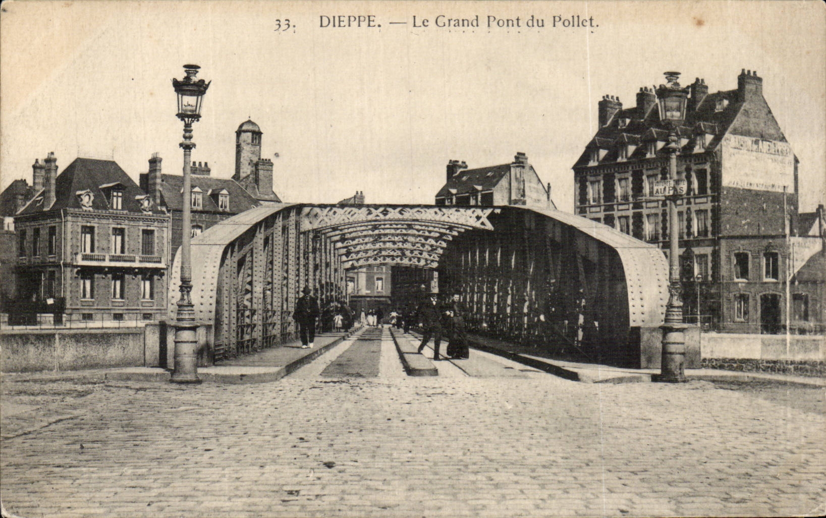 CPA Dieppe Le grand port du Pollet
