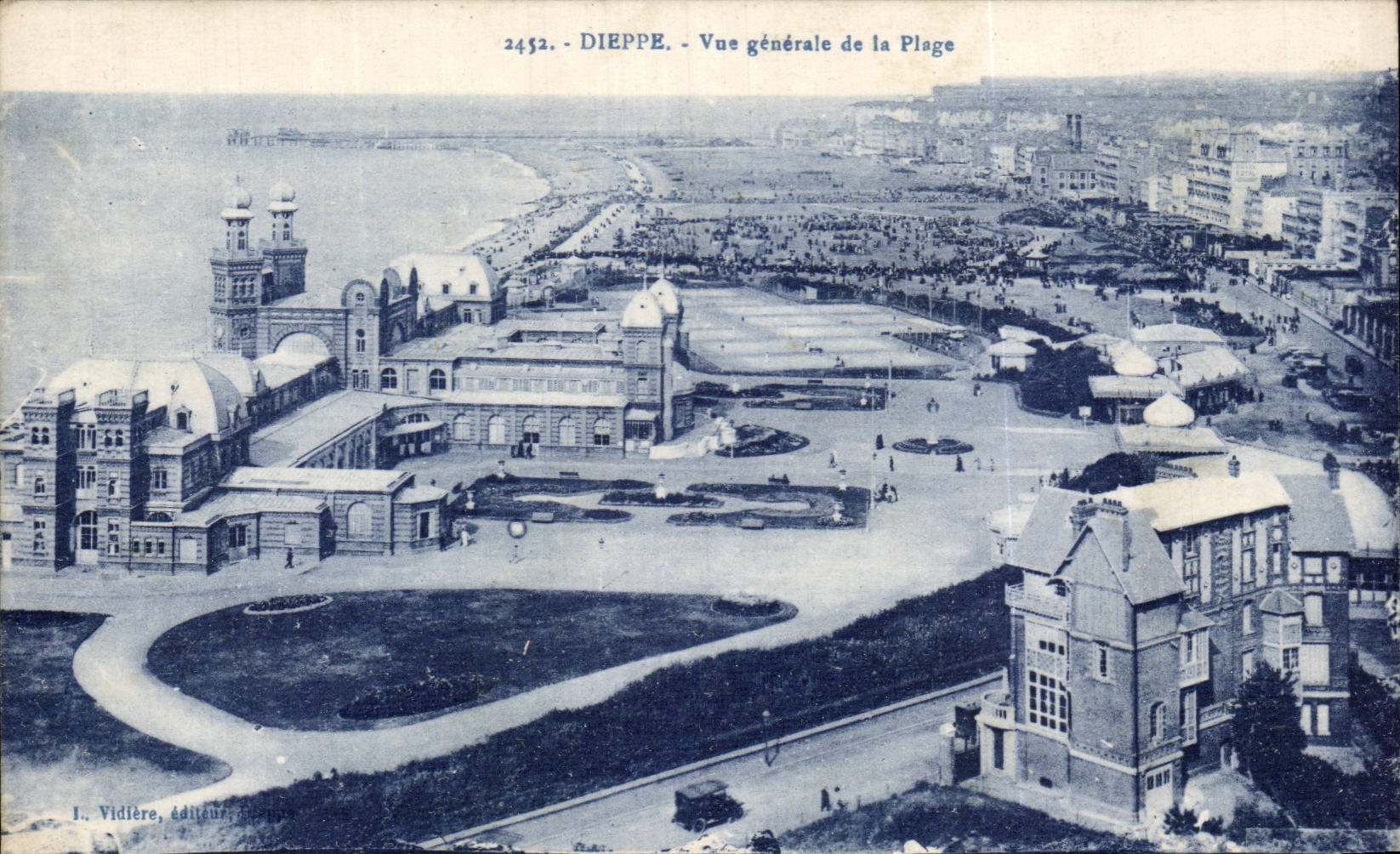 CPA Dieppe Vue generale de la plage