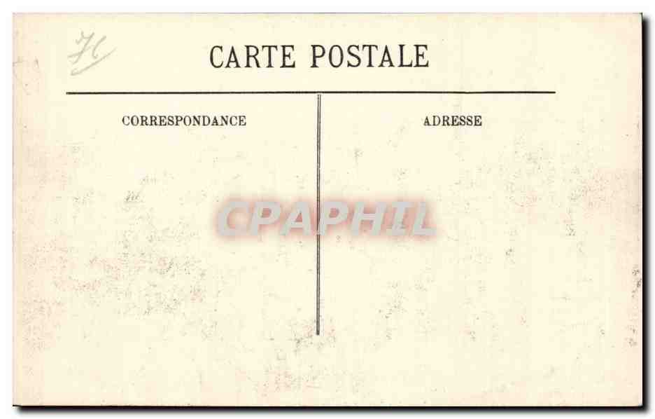 CPA Dieppe Le casino et les falaises — Rückseite