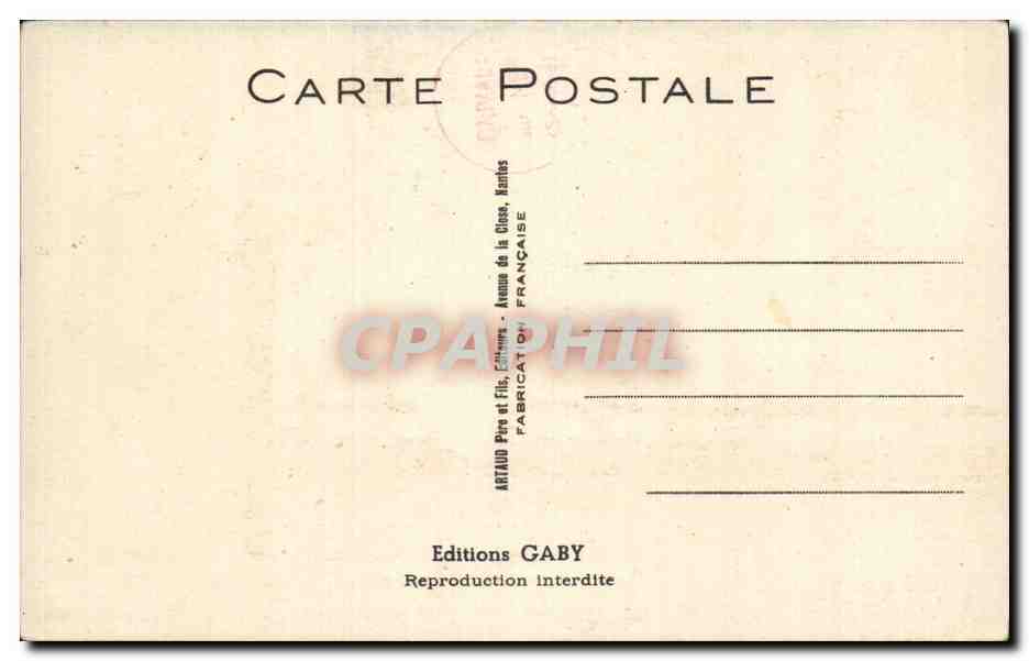 Consolation — scène de comédie — Éditions Gaby, n°423 — Verso