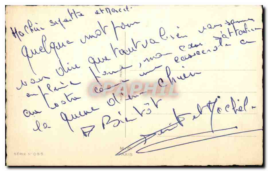 CPA Fantaisie Illustrateur Humour Faites la boire un bon coup c'est ma belle mere — Verso