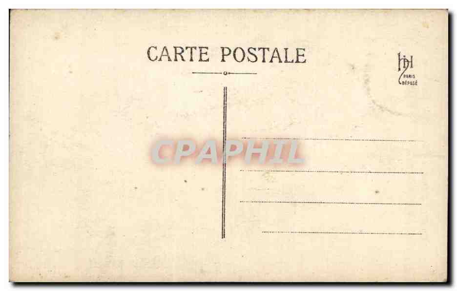 Les Nouveaux Riches — caricature satirique — éditeur H. D. Paris — Rückseite