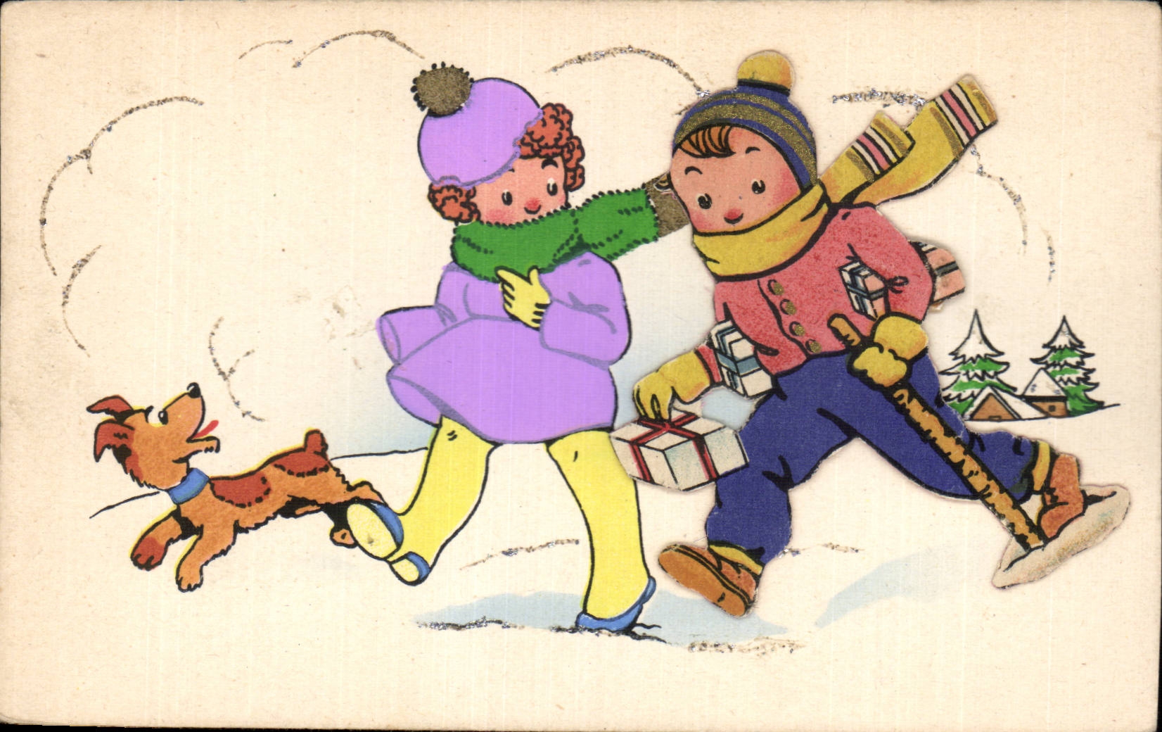 CPA Fantaisie Illustrateur Humour Enfants
