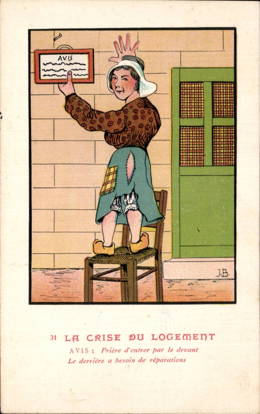 La Crise du Logement — Série 31 — J.B.