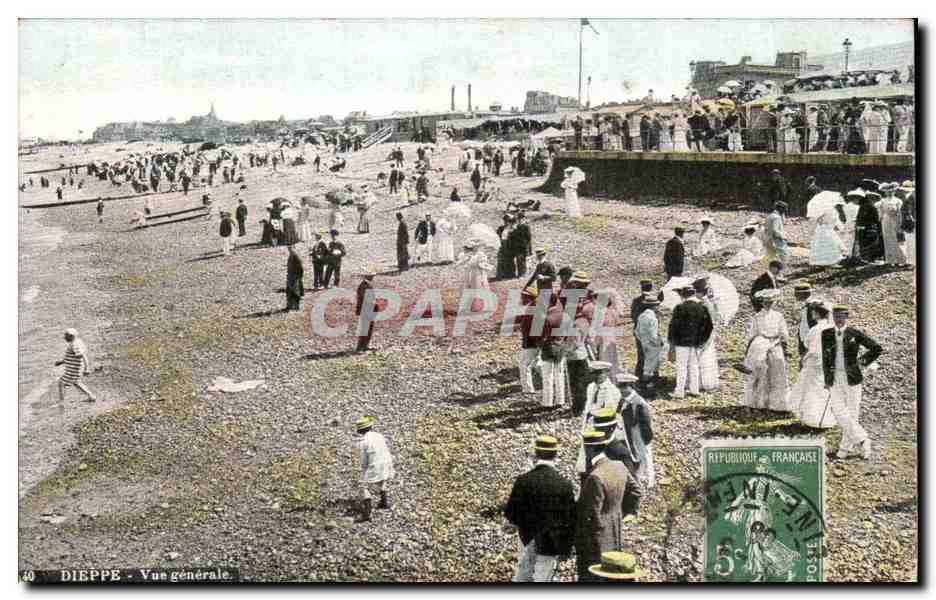 CPA Dieppe Vue generale