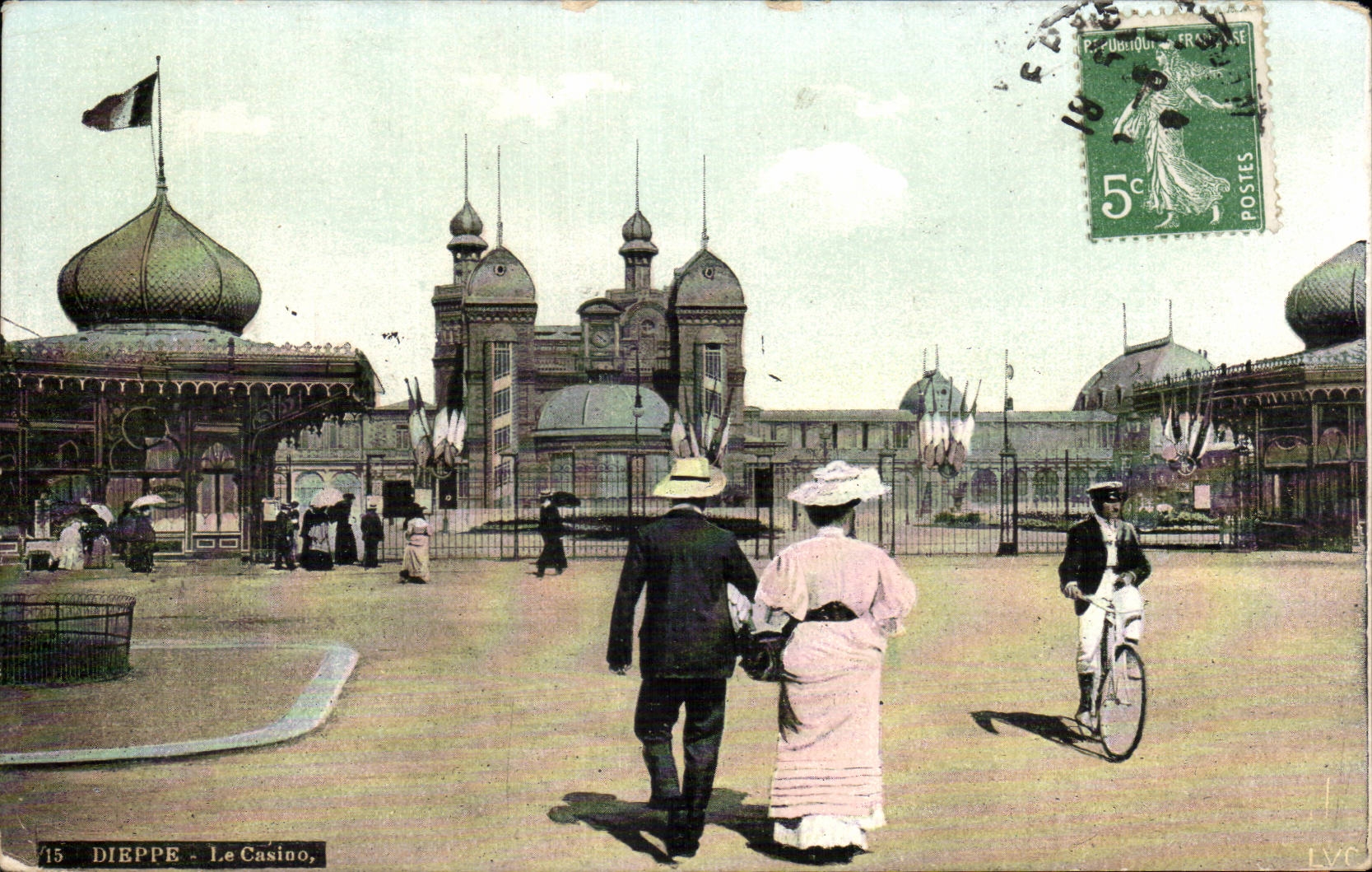 CPA Dieppe Le casino Velo