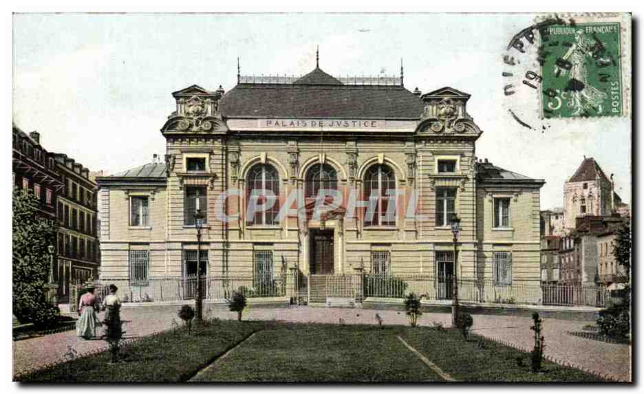 CPA Dieppe Le palais de justice