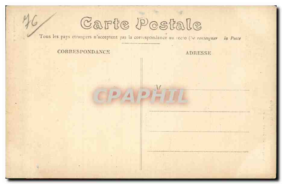 CPA Dieppe Eglise St Jacques Chapelle du Sacre Coeur — Verso
