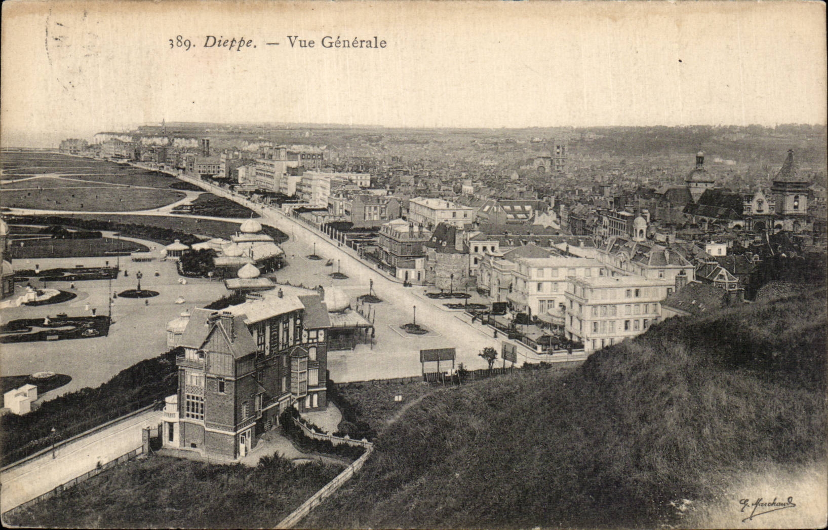 CPA Dieppe Vue generale