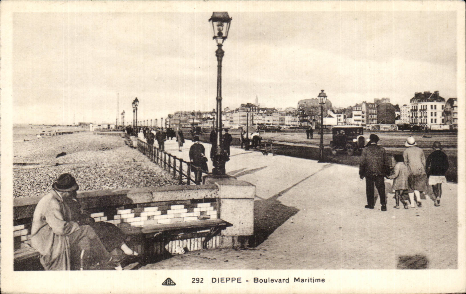 CPA Dieppe Boulevard maritime