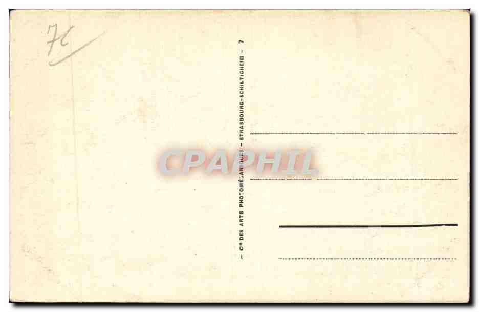 CPA Dieppe La caserne — Rückseite