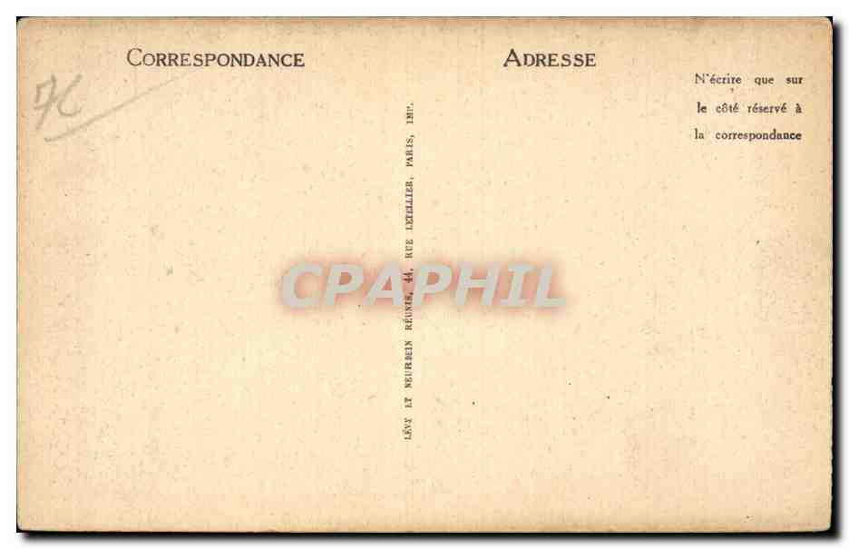 CPA Dieppe Le casino — Rückseite