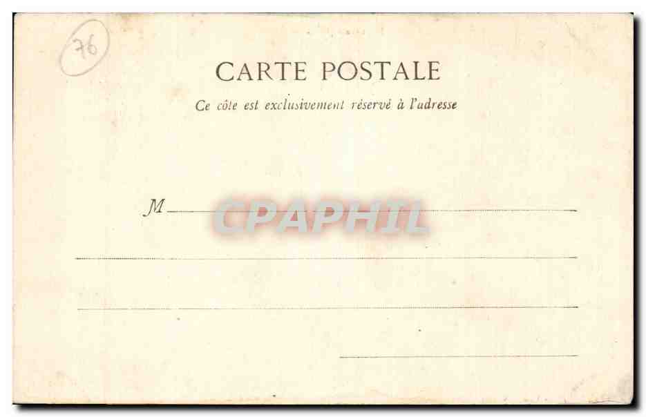 CPA Dieppe Vue generale — Rückseite