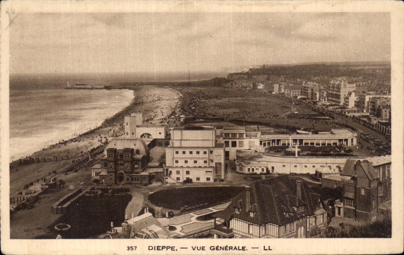 CPA Dieppe Vue generale